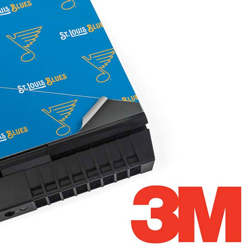 NHL St. Louis Blues Pattern Dell Alienware Skin