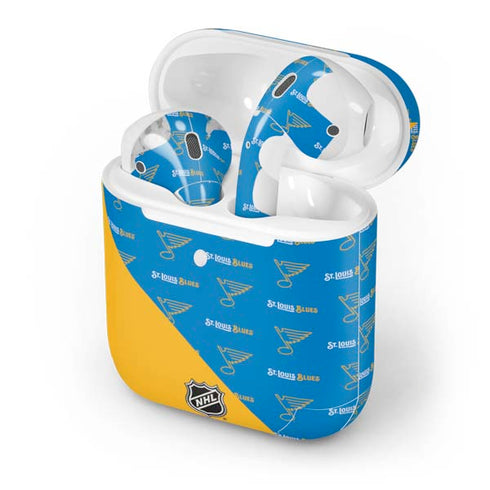 NHL St. Louis Blues Pattern Apple AirPods 2 Skin