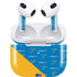 NHL St. Louis Blues Pattern Apple AirPods (3rd Gen 2021) Skin