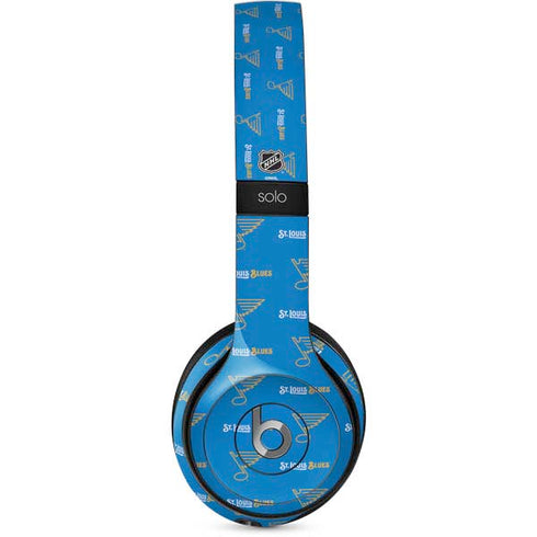 NHL St. Louis Blues Pattern Beats Solo 2 Wired Skin