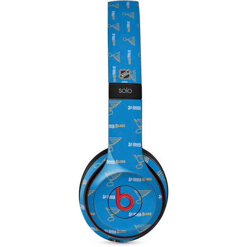 NHL St. Louis Blues Pattern Beats Solo 2 Wireless Skin