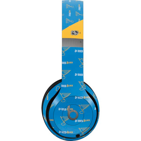 NHL St. Louis Blues Pattern Beats Solo 4 Wireless Headphones Skin