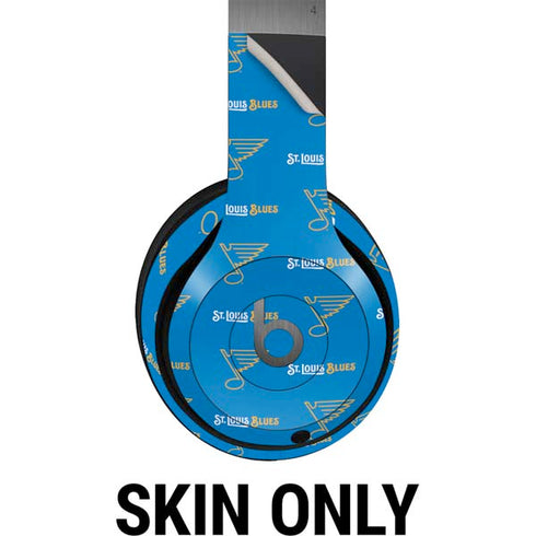 NHL St. Louis Blues Pattern Beats Solo 4 Wireless Headphones Skin