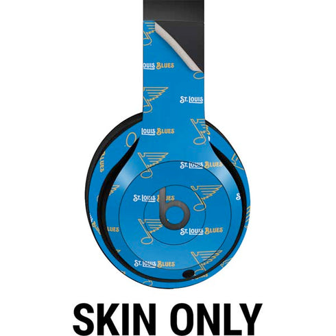 NHL St. Louis Blues Pattern Beats Studio Pro Wireless Headphones Skin