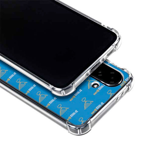 NHL St. Louis Blues Pattern Galaxy A36 5G Clear Case