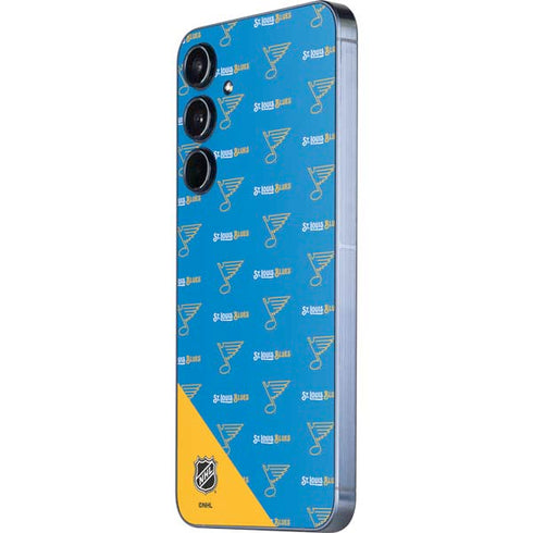 NHL St. Louis Blues Pattern Galaxy A55 5G Skin