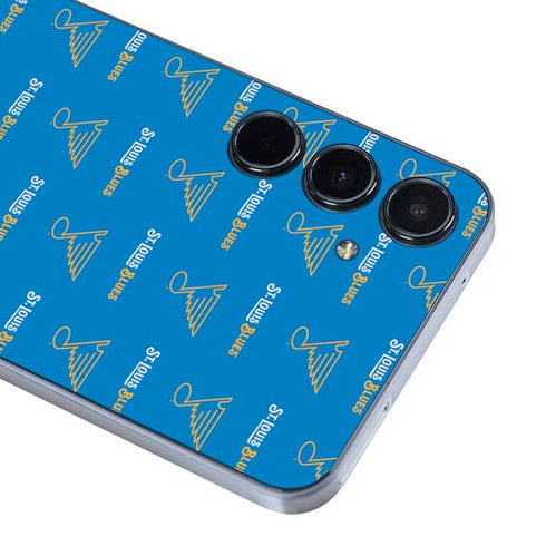 NHL St. Louis Blues Pattern Galaxy A55 5G Skin