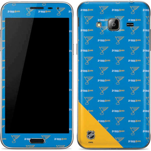 NHL St. Louis Blues Pattern Galaxy J3 Skin