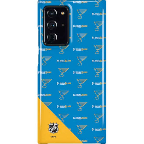 NHL St. Louis Blues Pattern Galaxy Note20 Ultra 5G Lite Case