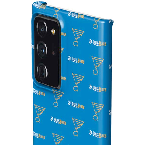 NHL St. Louis Blues Pattern Galaxy Note20 Ultra 5G Lite Case