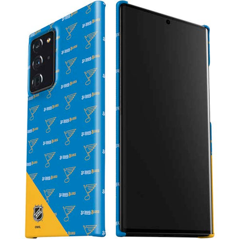 NHL St. Louis Blues Pattern Galaxy Note20 Ultra 5G Lite Case