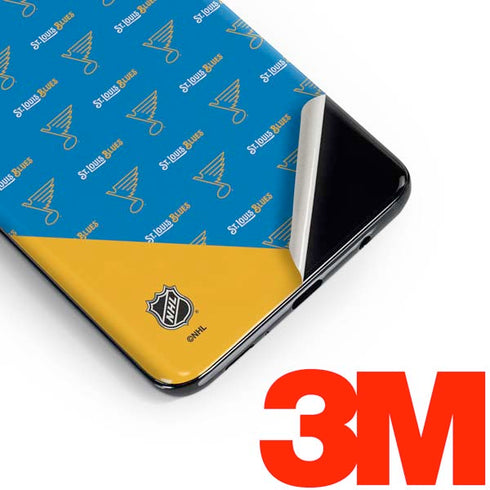NHL St. Louis Blues Pattern Galaxy S10 Skin