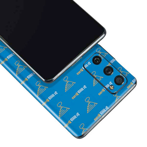 NHL St. Louis Blues Pattern Galaxy S20 Fan Edition Skin