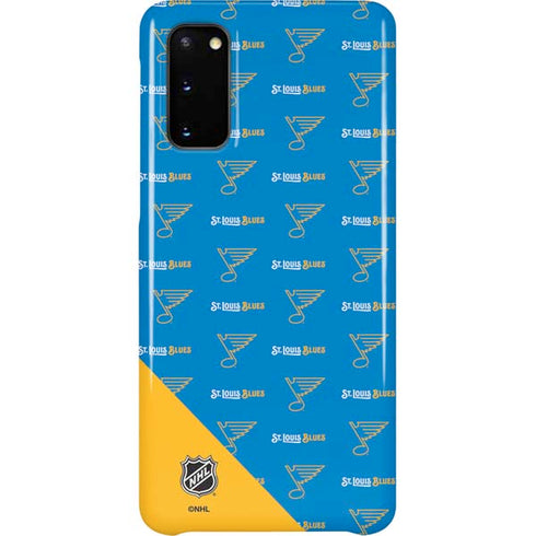 NHL St. Louis Blues Pattern Galaxy S20 Lite Case