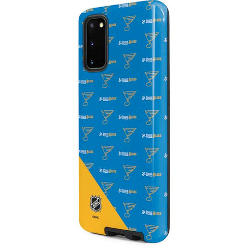 NHL St. Louis Blues Pattern Galaxy S20 Pro Case