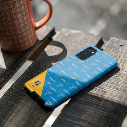 NHL St. Louis Blues Pattern Galaxy S20 Pro Case