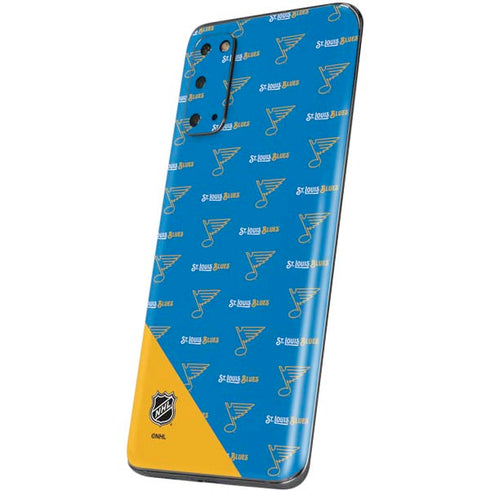 NHL St. Louis Blues Pattern Galaxy S20 Skin