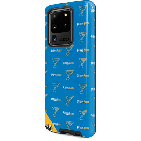NHL St. Louis Blues Pattern Galaxy S20 Ultra 5G Pro Case