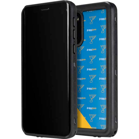 NHL St. Louis Blues Pattern Galaxy S20 Waterproof Case