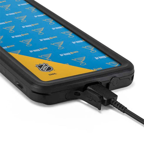 NHL St. Louis Blues Pattern Galaxy S20 Waterproof Case
