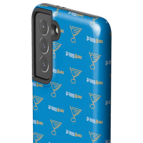 NHL St. Louis Blues Pattern Galaxy S21 5G Pro Case