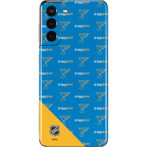 NHL St. Louis Blues Pattern Galaxy S21 5G Skin