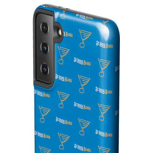 NHL St. Louis Blues Pattern Galaxy S21 Plus 5G Pro Case