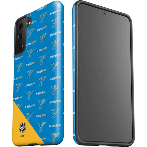 NHL St. Louis Blues Pattern Galaxy S21 Plus 5G Pro Case