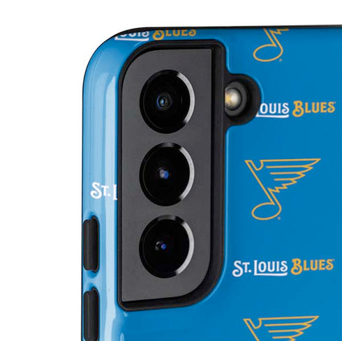 NHL St. Louis Blues Pattern Galaxy S22 Plus Pro Case