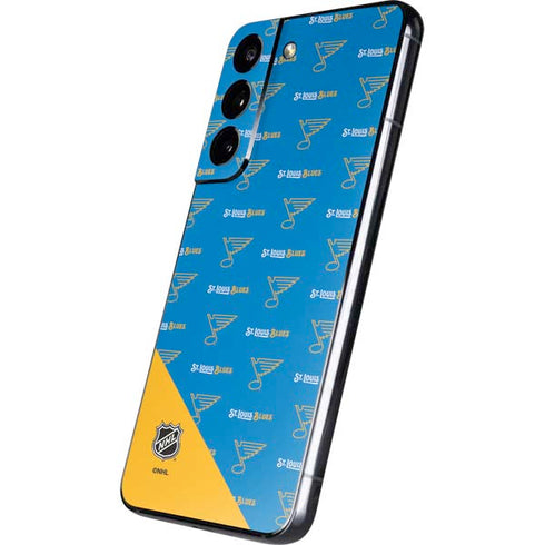 NHL St. Louis Blues Pattern Galaxy S22 Plus Skin