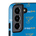 NHL St. Louis Blues Pattern Galaxy S22 Pro Case