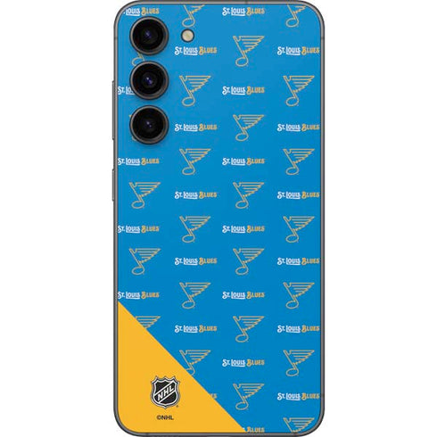 NHL St. Louis Blues Pattern Galaxy S23 FE Skin