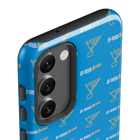 NHL St. Louis Blues Pattern Galaxy S23 Plus Pro Case