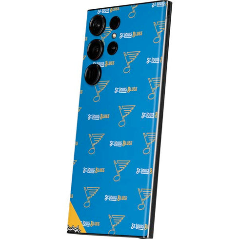 NHL St. Louis Blues Pattern Galaxy S23 Ultra Skin