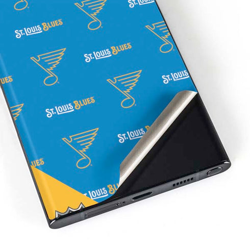 NHL St. Louis Blues Pattern Galaxy Skins