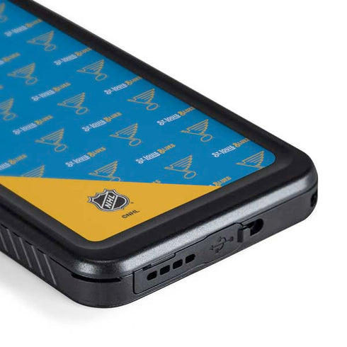 NHL St. Louis Blues Pattern Galaxy S23 Waterproof Case