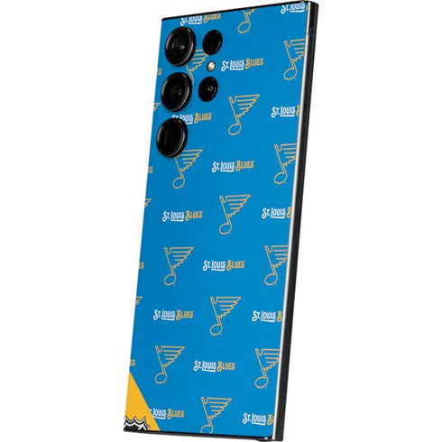 NHL St. Louis Blues Pattern Galaxy S24 Ultra Skin