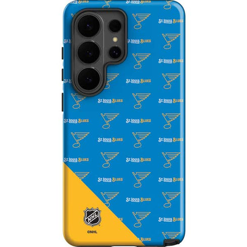 NHL St. Louis Blues Pattern Galaxy S26 Ultra Impact Case