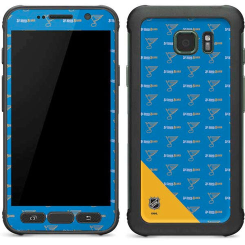 NHL St. Louis Blues Pattern Galaxy S7 Active Skin