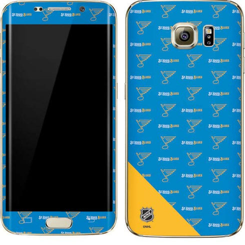 NHL St. Louis Blues Pattern Galaxy S7 Edge Skin