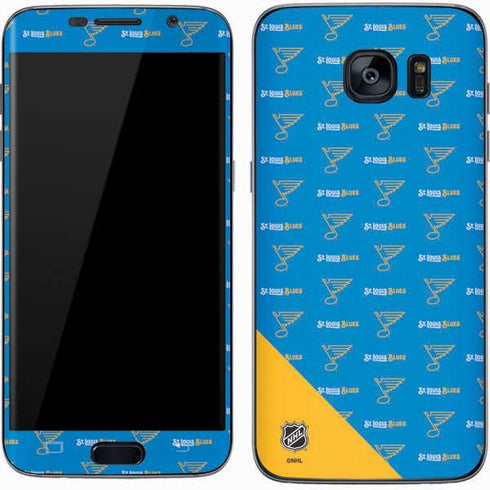 NHL St. Louis Blues Pattern Galaxy S7 Skin