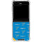 NHL St. Louis Blues Pattern Galaxy Z Flip5 5G Clear Case