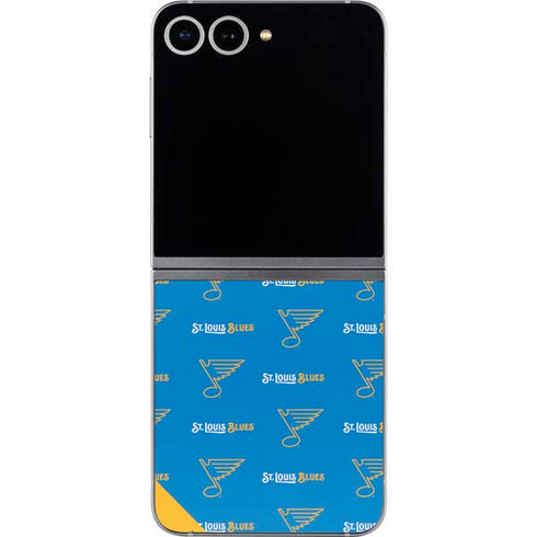 NHL St. Louis Blues Pattern Galaxy Z Flip6 Skin