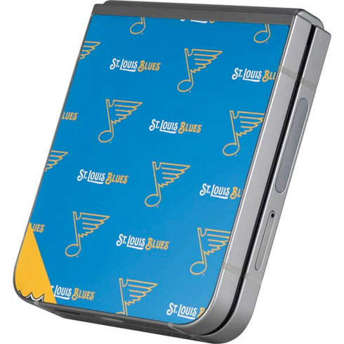 NHL St. Louis Blues Pattern Galaxy Z Flip6 Skin