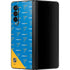 NHL St. Louis Blues Pattern Galaxy Z Fold3 5G Skin