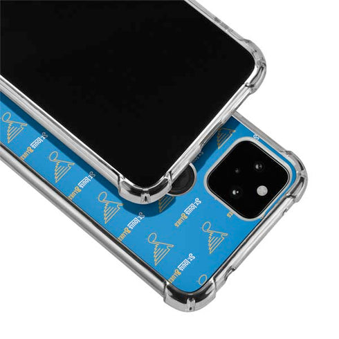 NHL St. Louis Blues Pattern Google Pixel 4a 5G Clear Case