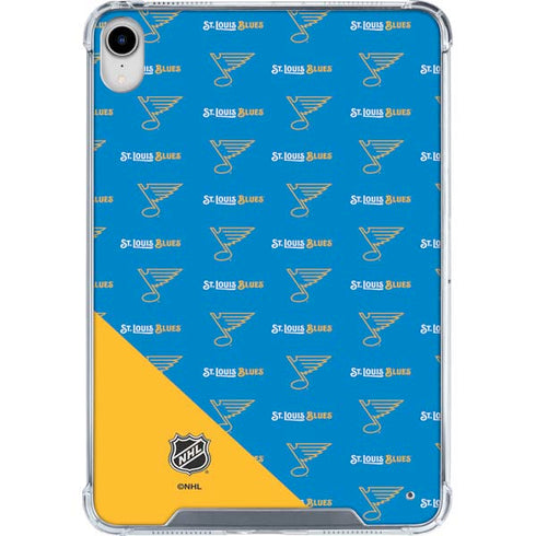 NHL St. Louis Blues Pattern iPad 11th Gen (2025) Clear Case