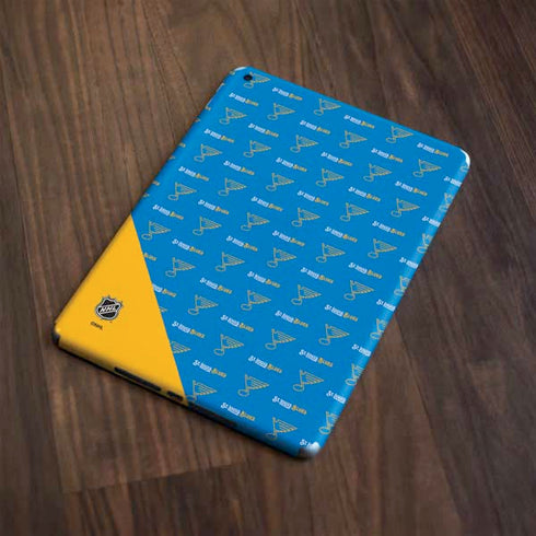 NHL St. Louis Blues Pattern Apple iPad Skin