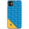 NHL St. Louis Blues Pattern iPhone 11 Clear Case