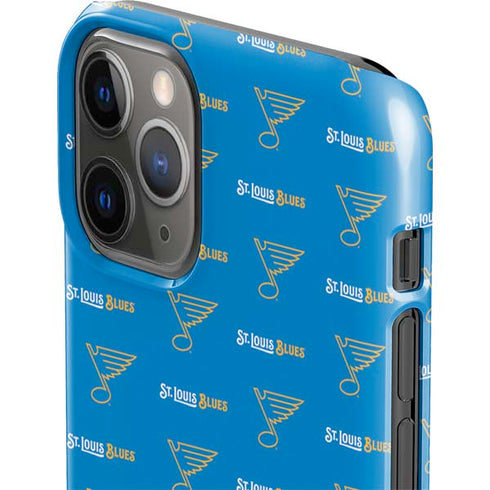NHL St. Louis Blues Pattern iPhone 11 Pro Lite Case